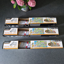 NOREV  tour de France cycliste  3 boites " TAPIS DE JEU "+ 3  cyclistes  ,vélo