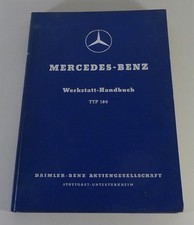 1953 Mercedes Benz 180 Pontoon W120 Original Workshop Manual First Edition
