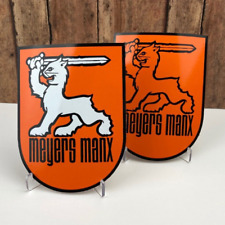 (2) Meyers Manx Dune Buggy Stickers Side by Sides 4 wheeler's Off Road 4x4's