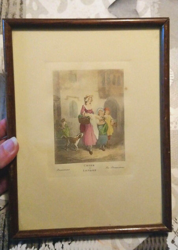 Lithographie cries london - of,