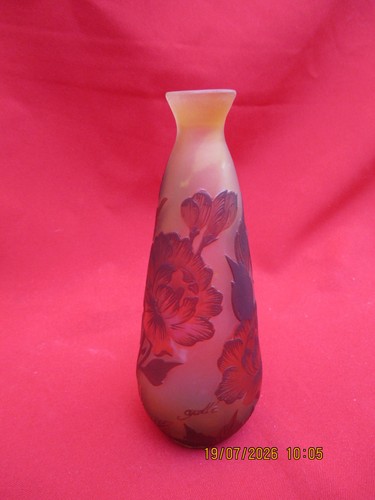 Vase gallé tip décor - gallé,