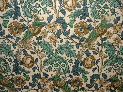 Tissu coton verdigris - tissu,