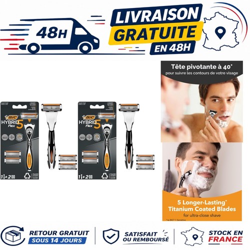 Bic hybrid flex rasoir - bic, 5