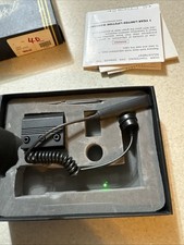AIM SPORTS Green Laser Sight with Picatinny/Weaver Mount - Cable Pressure Switch