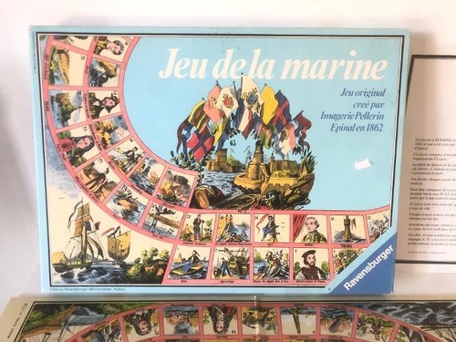 Jeu marine vintage 1982 - jeu,
