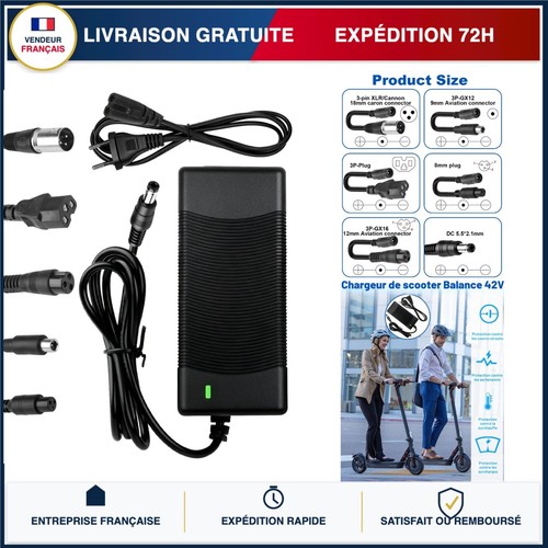 Chargeur trotinette - chargeur,