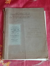 Aux Forges de Vulcain, catalogue machines-outils 1924