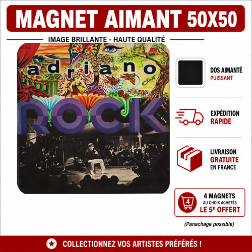 Magnet adriano celentano 5x5 - adriano,