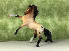 Breyer Horse Stablemate Custom Sm faux OF Rearing Andalusian Buckskin Appaloosa