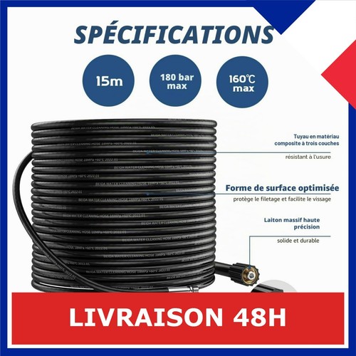 Tuyau déboucheur 15m pour - tuyau,