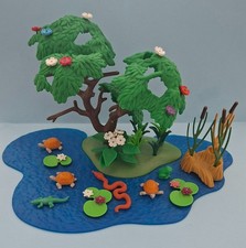 PLAYMOBIL PLAN D'EAU ANIMAUX