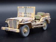 WWII Willy MB Jeep Armée Britannique Spécial Air Service 1:64 Miniature Voiture
