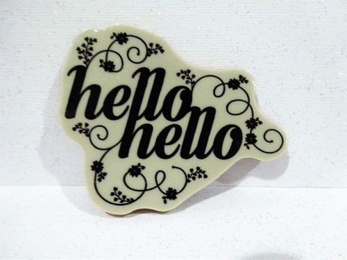 Stampin hello timbre simple - up,