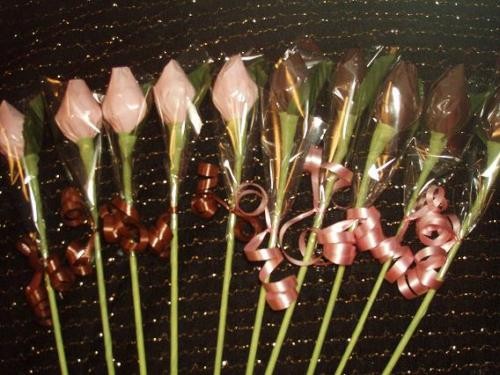 Hershey kiss roses - 25, baby