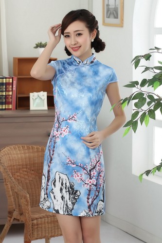 Jolie mini robe - robe, chinoise