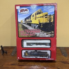 Atlas ho trainman train  man train set in box. Missing tracks