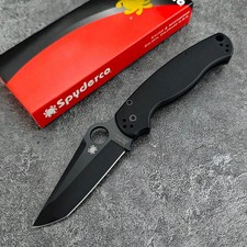 Spyderco Black Folding Knife