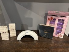 Gel Nail Gelish light kit and accessories