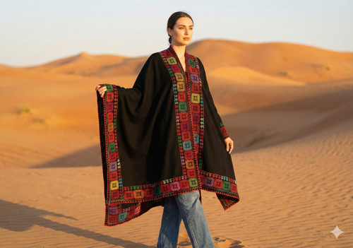 Cape poncho palestinienne