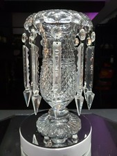 11" Luster Vase "VS-1032" American Brilliant cut glass crystal Pairpoint Diamond