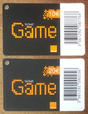 2 ORANGE MOBICARTE MBC RELOAD COUPONS NOT PREPAID TELECARD PREPAID