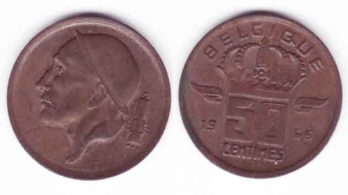Piece centimes bronze - de,