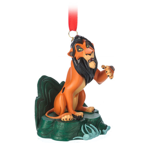 Disney store ornement scar - disney,