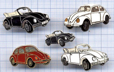 4 Pin's voiture Coccinelle