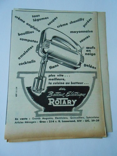 1958 advertising rotary - 1958,