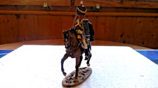 CAVALIER/SOLDAT de plomb 10cm