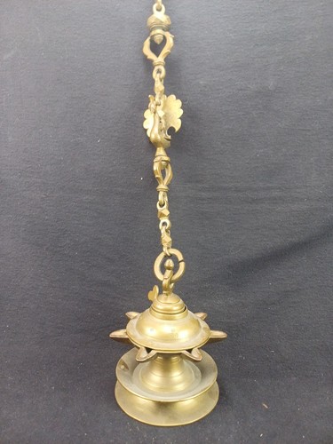 Rare ancienne lampe huile - à,