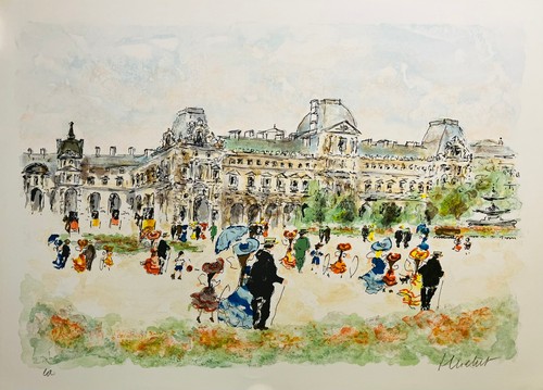 Urbain huchet lithographie - urbain,