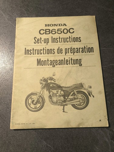 Manuel atelier honda - honda, 650
