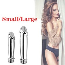 Metal Cleaning Anal Shower Enema Douche Nozzle Wash Anus Vaginal Colon Cleaner