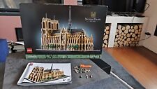 LEGO ARCHITECTURE 21061 CHURCH NOTRE DAME PARIS EMPTY BOX EMPTY BOX + INSTRUCTIONS 