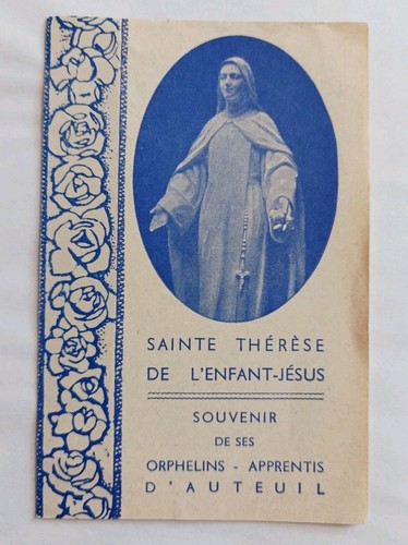 Relique image pieuse sainte - image,