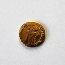 PIECE LAITON PLAQUEE OR