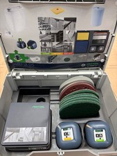Festool 498063 OS-SYS3-SET Surfix Oil Set w/ Sanding Pads & 3 Oils NOT COMPLETE