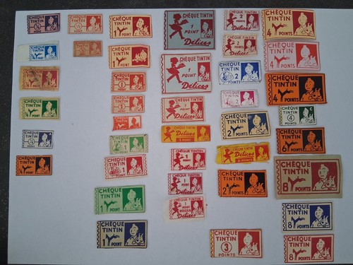 Rare tintin anciens - rare, timbres