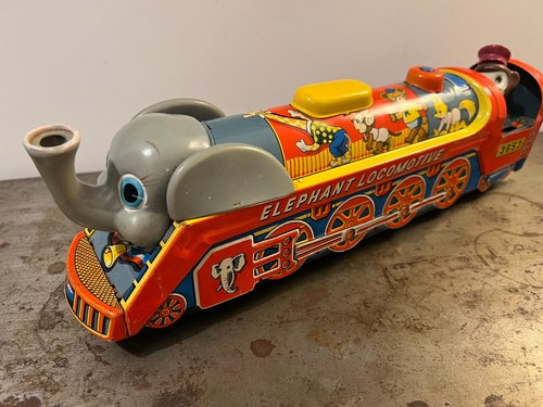 Train tôle elephant trade - train,
