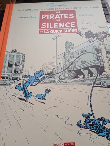 Les pirates silence - pirates, spirou