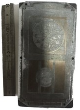 Plaque gravure westminster