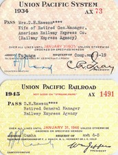 ( 2 ITEMS ) PASSES UNION