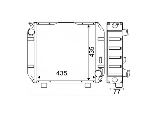Radiator for goldoni - radiator,