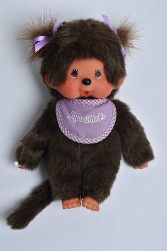 Kiki monchhichi fille - kiki, violette