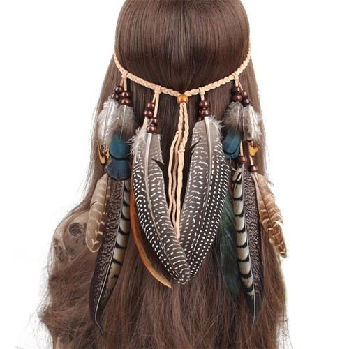 Hippie indien plume forme - hippie,