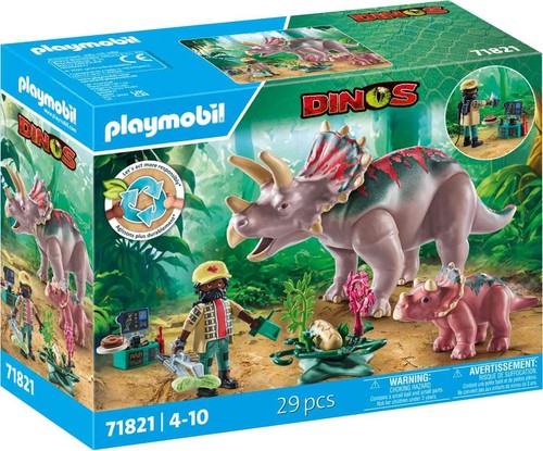 Playmobil dinos triceratops - dinos,