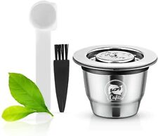 i Café Rechargeable Réutilisable Cafilas Acier Inoxydable Capsule Espresso Crema