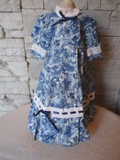 ROBE  TISSU FLEURI AVEC