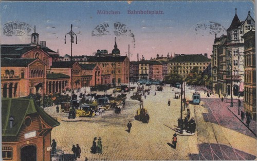 Carte postale munich - carte,